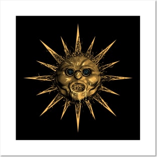 steampunk sun Posters and Art